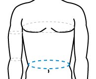 Обхват талии